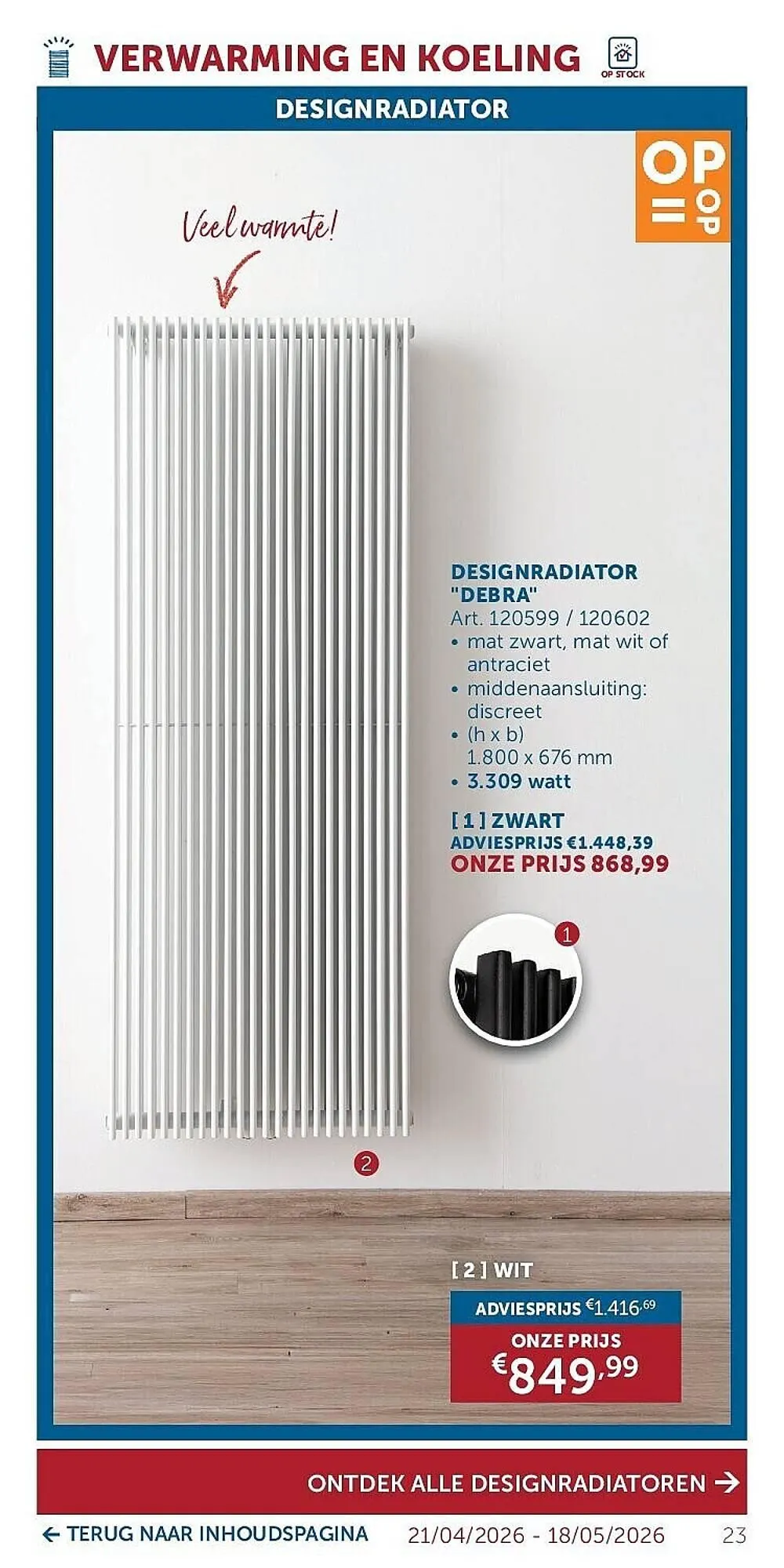 Zelfbouwmarkt folder van 21 april tot 18 mei 2026 - folder pagina 23