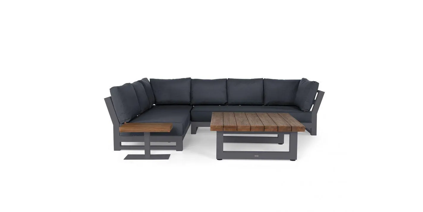 Nevada loungeset 6 personen - Hoekopstelling
