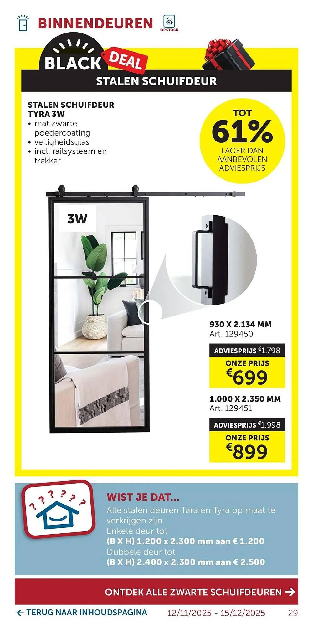 Zelfbouwmarkt folder van 12 november tot 15 december 2025 - folder pagina 29