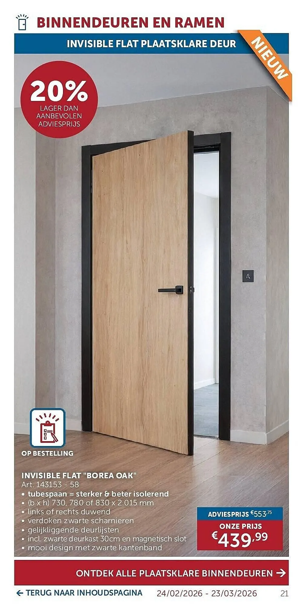 Zelfbouwmarkt folder van 24 februari tot 23 maart 2026 - folder pagina 21