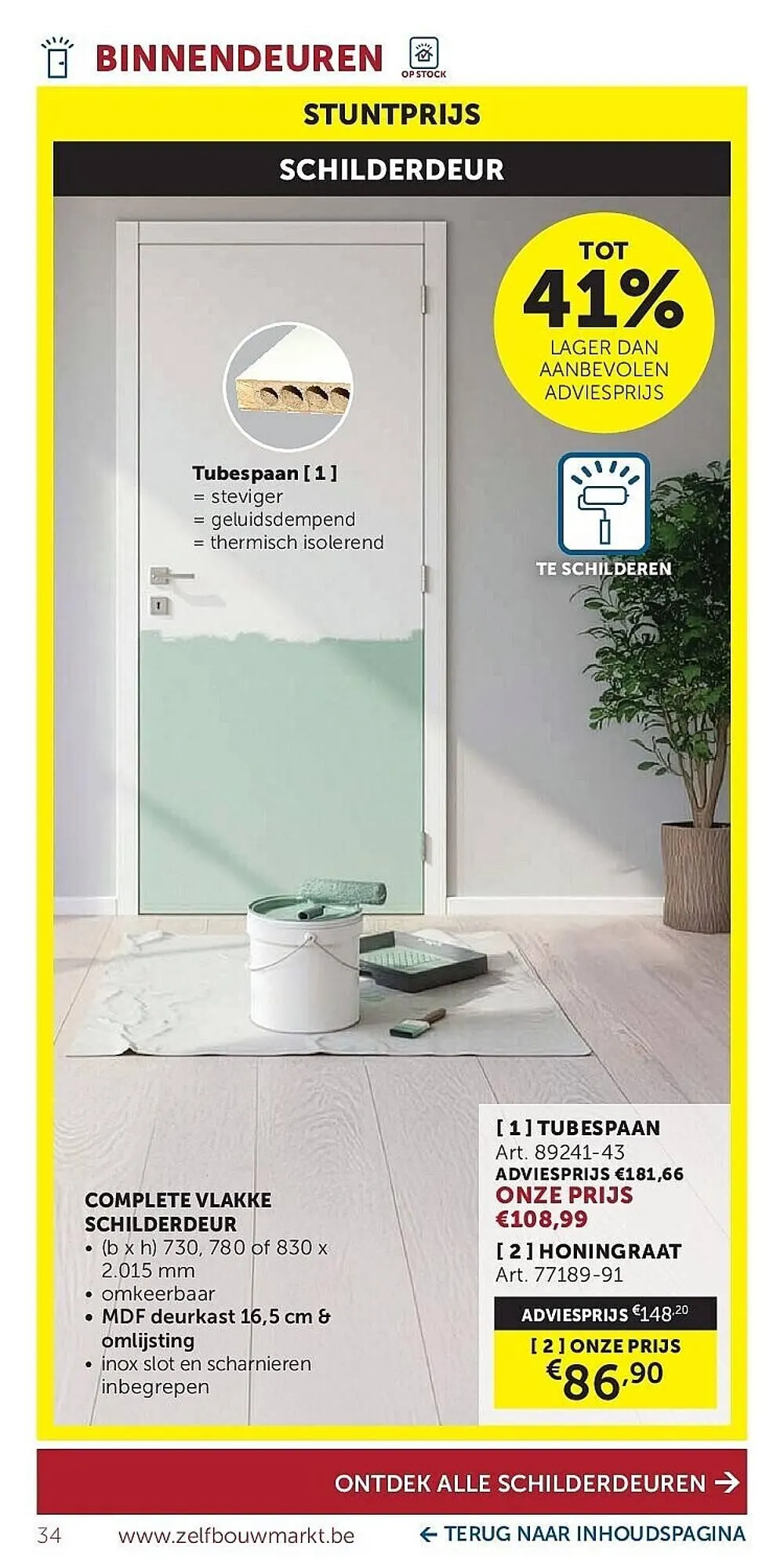 Zelfbouwmarkt folder van 24 maart tot 20 april 2026 - folder pagina 34