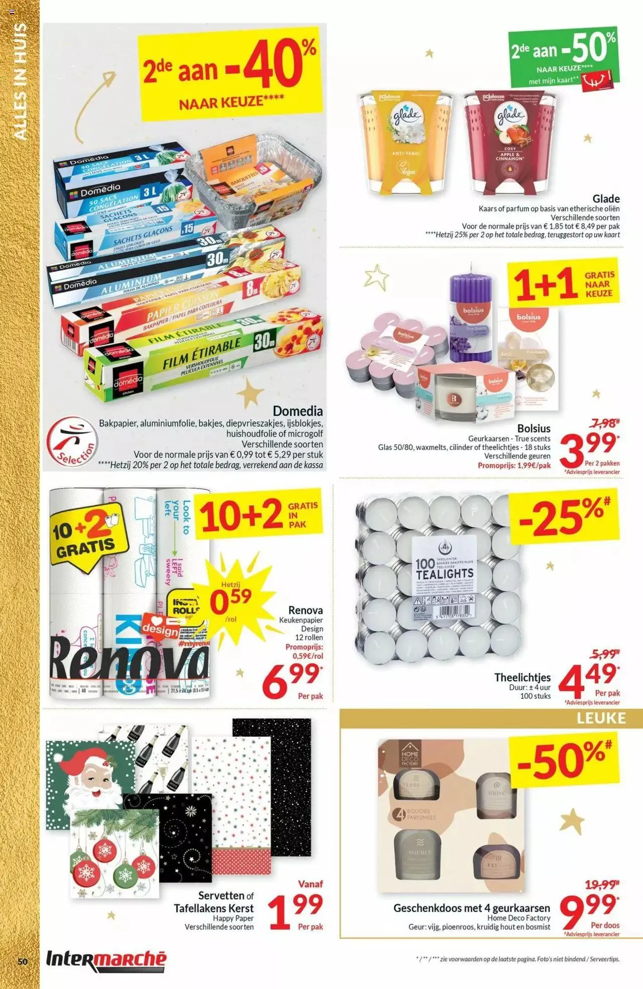 Intermarché Feestfolder van 31 december tot 31 december 2023 - folder pagina 50