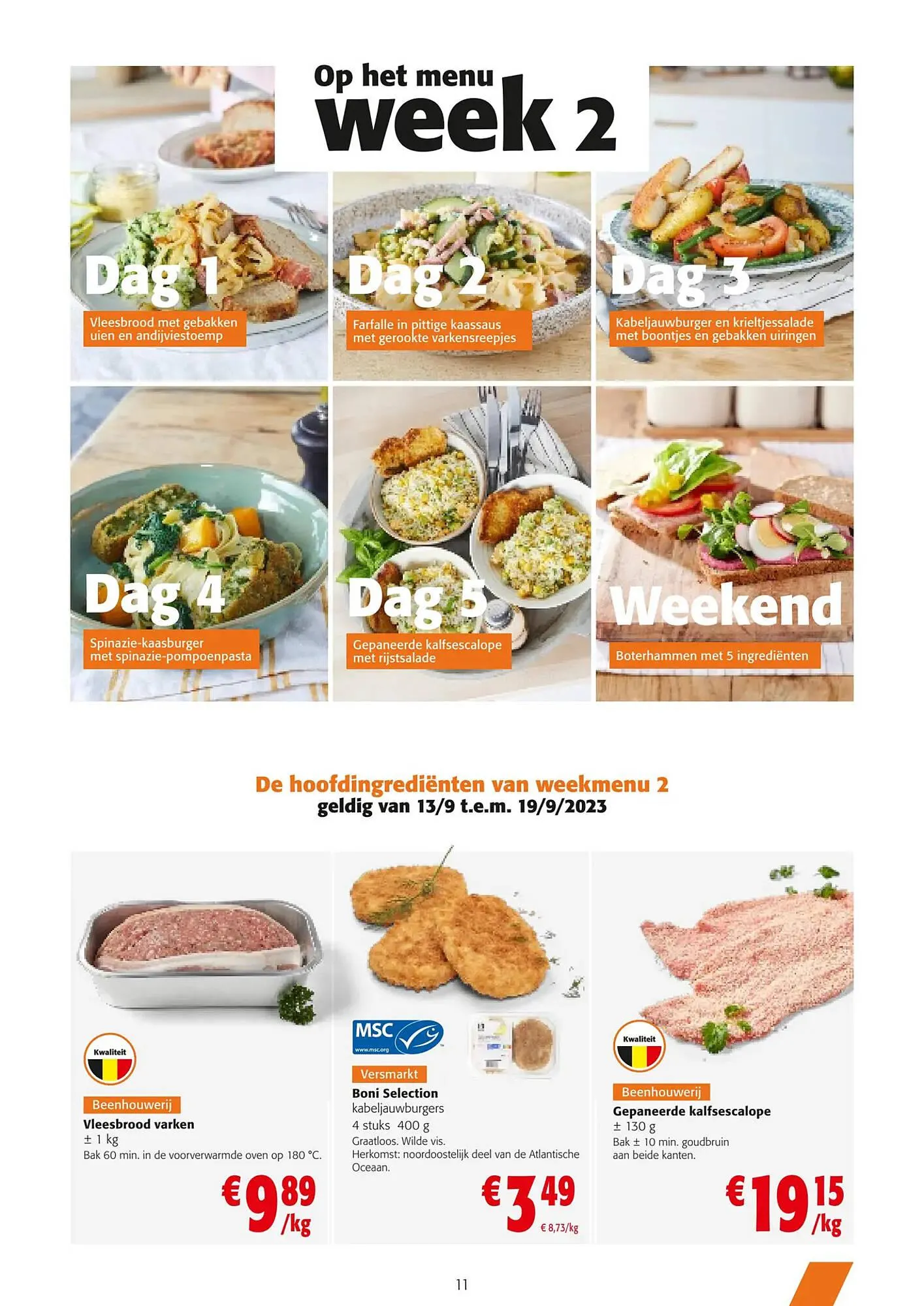 Colruyt Inspiratie folder van 6 september tot 19 september 2023 - folder pagina 11