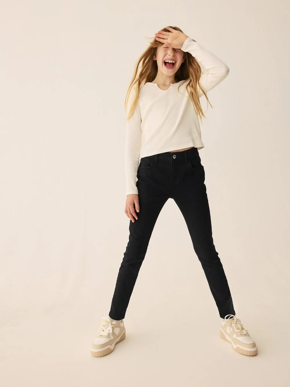 Jean denim skinny en stretch
