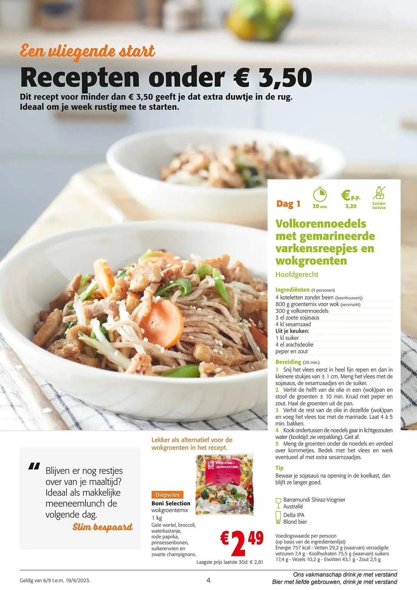 Colruyt Inspiratie folder van 6 september tot 19 september 2023 - folder pagina 4