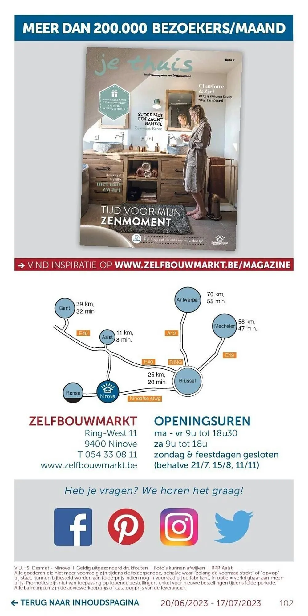 Zelfbouwmarkt folder van 20 juni tot 17 juli 2023 - folder pagina 102