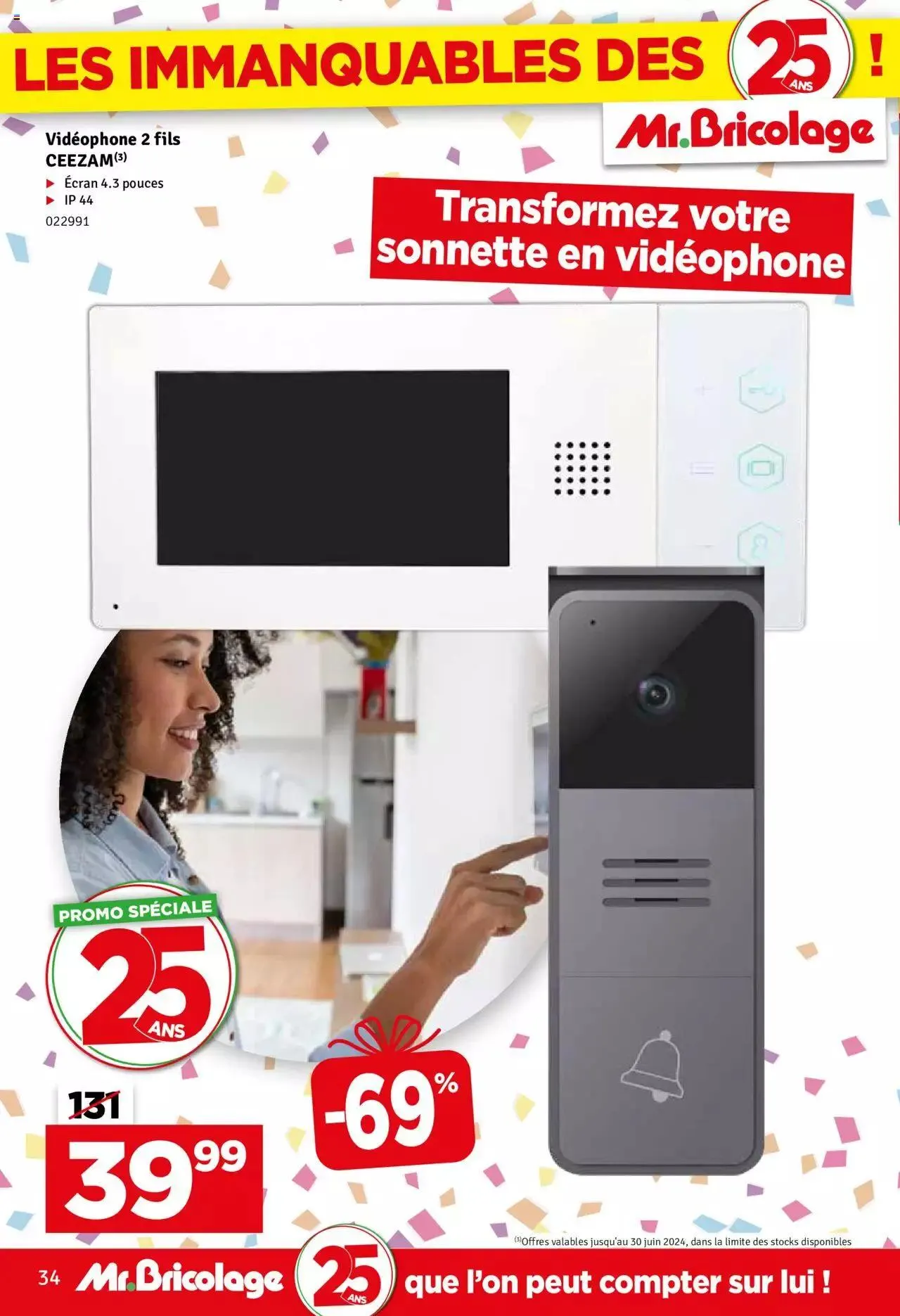 Mr Bricolage folder / publicité van 21 april tot 31 december 2024 - folder pagina 34