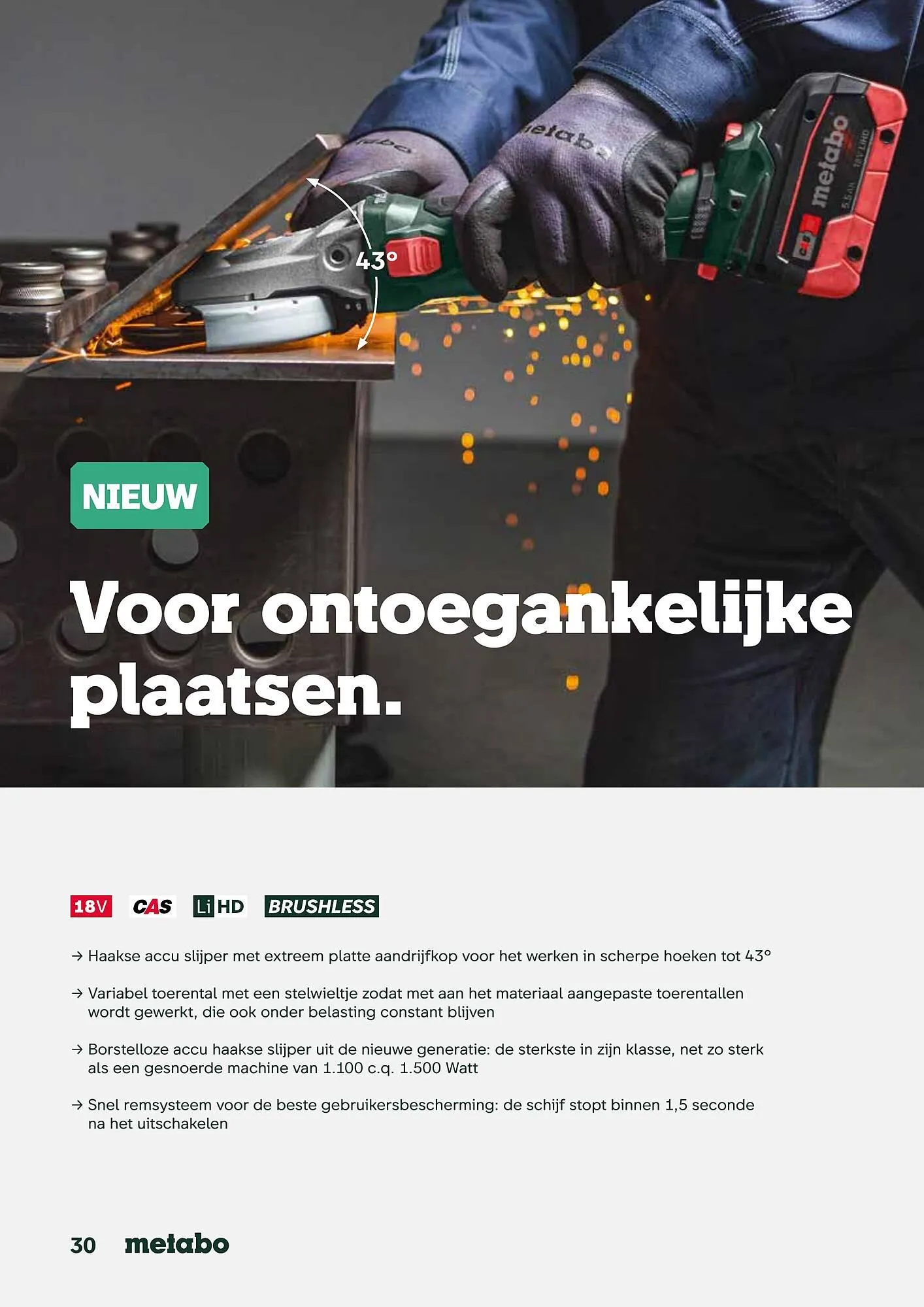 Metabo folder van 17 september tot 31 maart 2026 - folder pagina 30