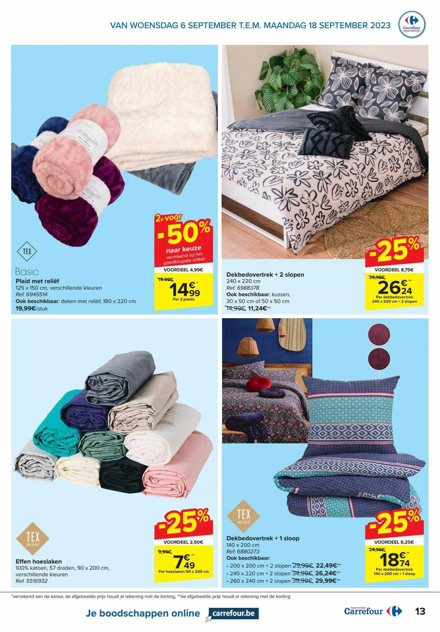 Carrefour Express Folder van 15 september tot 15 september 2023 - folder pagina 13