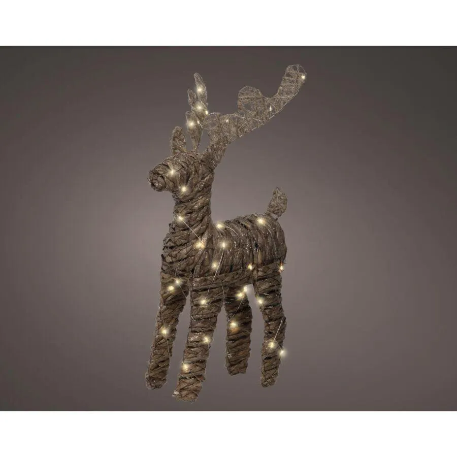 Lumineo LED rendier binnenverlichting bruin