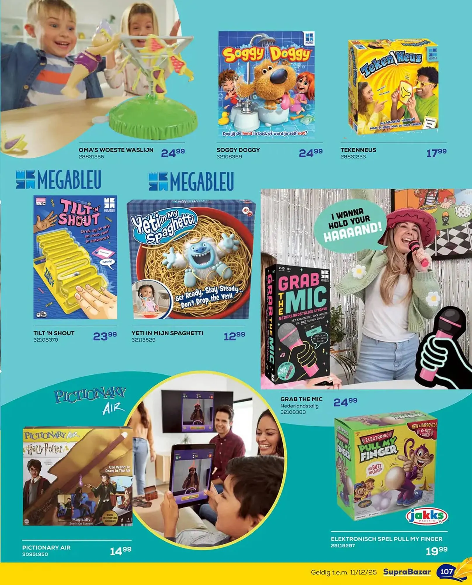 Supra Bazar folder van 24 oktober tot 11 december 2025 - folder pagina 107