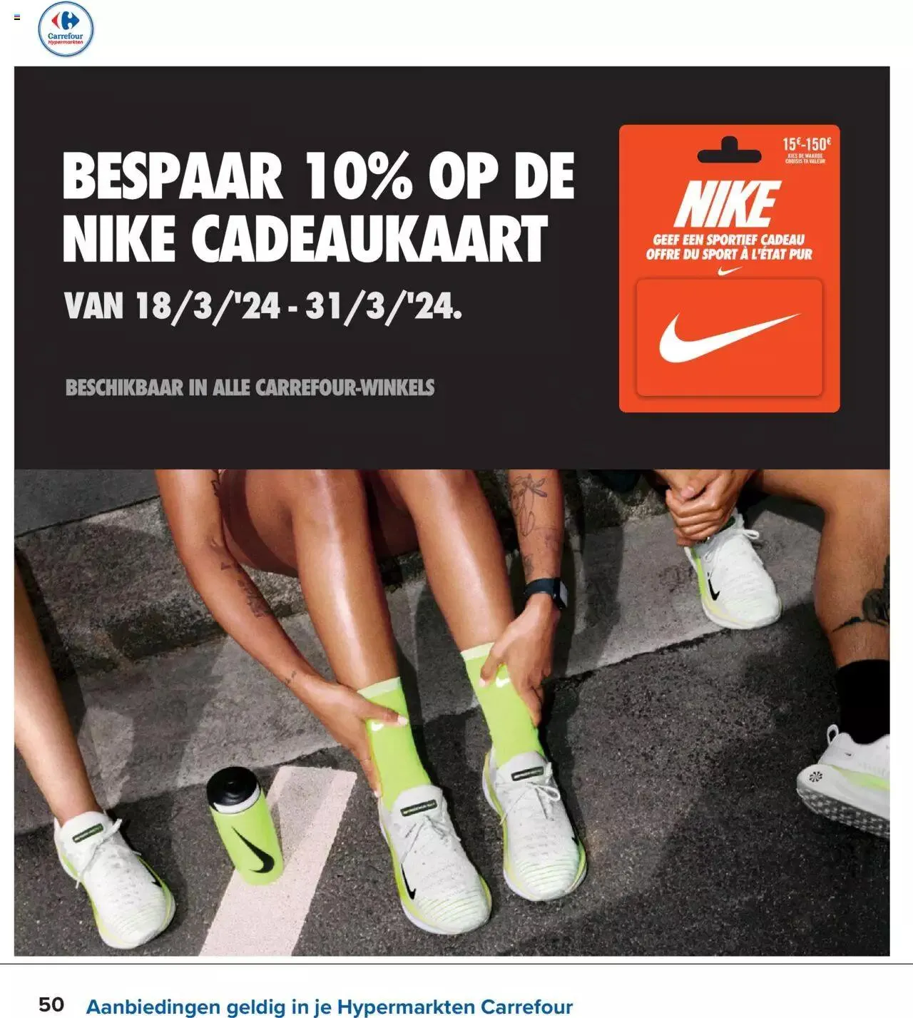 Carrefour folder week 13 van 8 april tot 30 maart 2024 - folder pagina 50