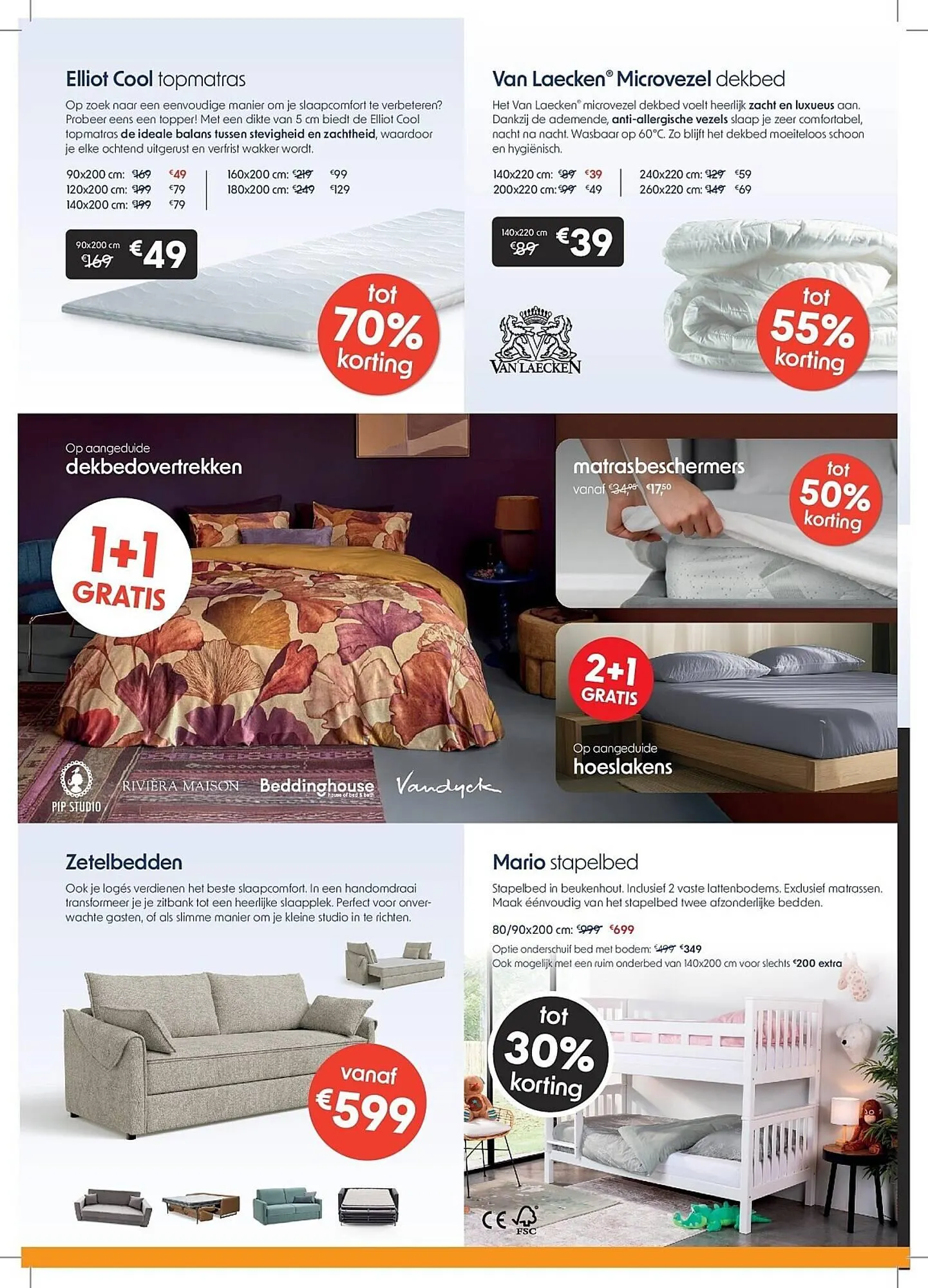 Sleepworld folder van 1 november tot 30 november 2025 - folder pagina 6