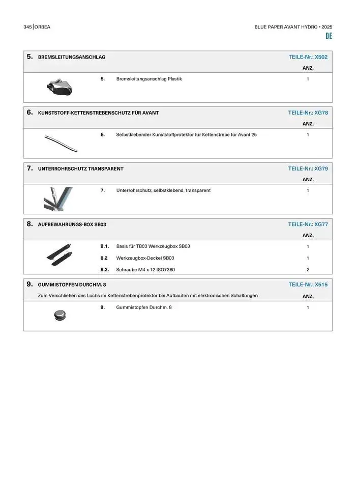 Blue Paper Avant van 24 oktober tot 24 oktober 2025 - folder pagina 345