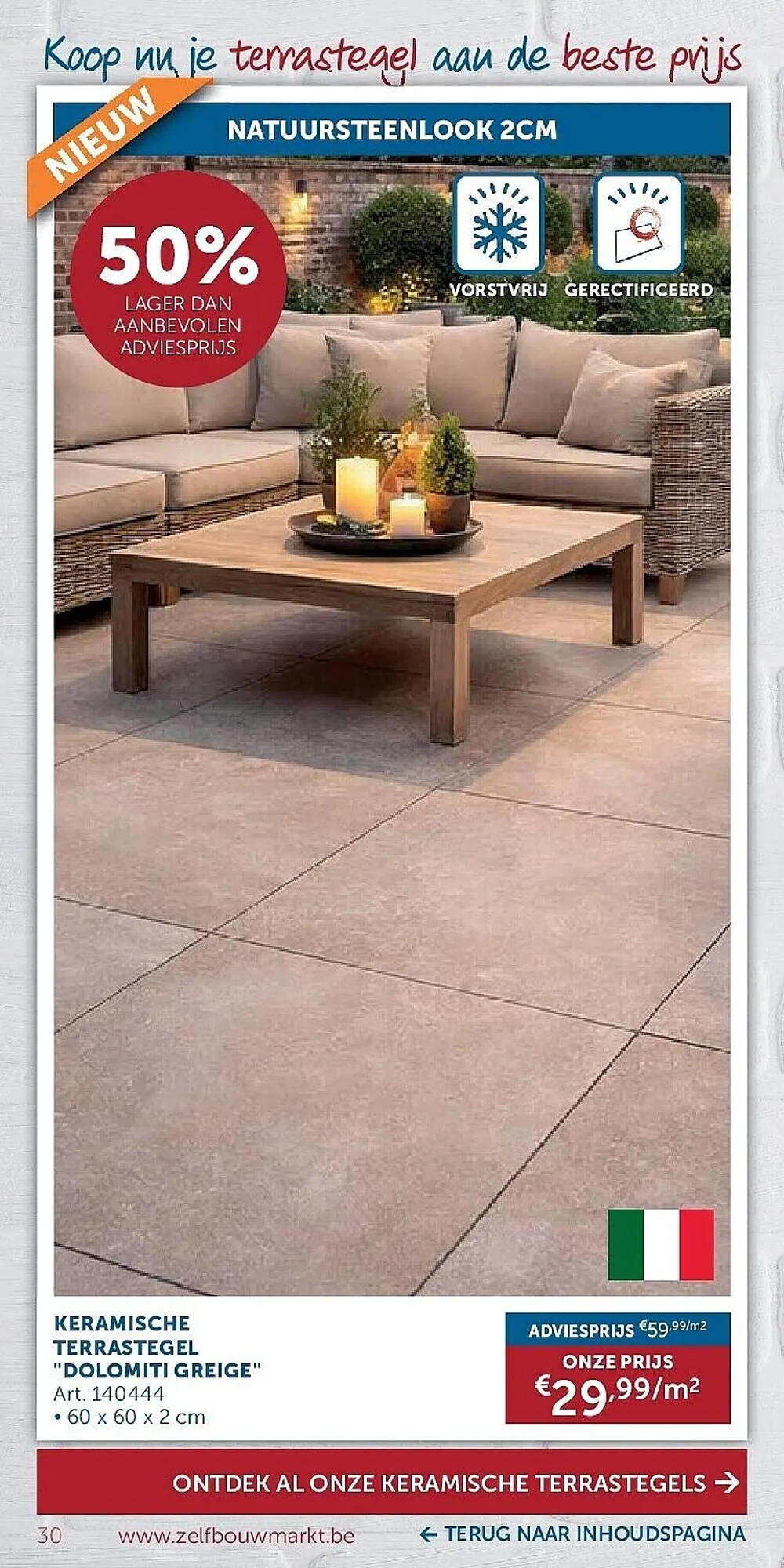 Zelfbouwmarkt folder van 31 maart tot 27 april 2026 - folder pagina 30