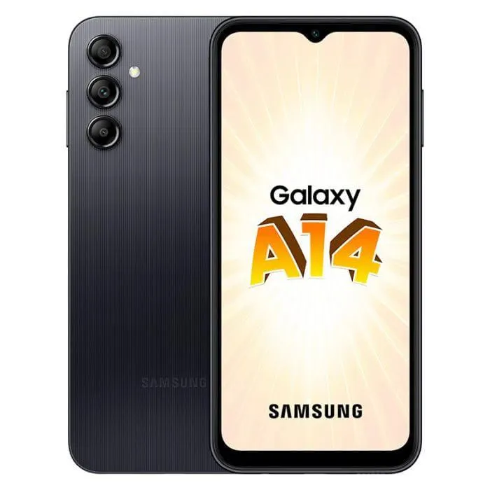 Smartphone SAMSUNG A14 4G 64Go Noir