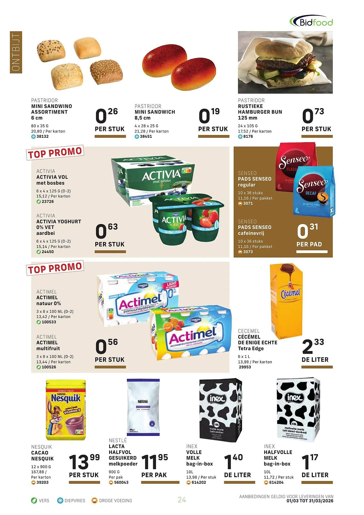 Bidfood folder van 1 maart tot 31 maart 2026 - folder pagina 24
