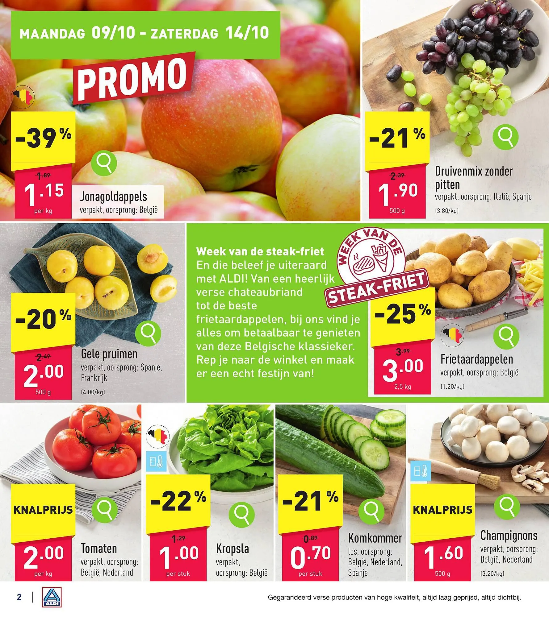 ALDI Folder van 1 oktober tot 1 oktober 2023 - folder pagina 1