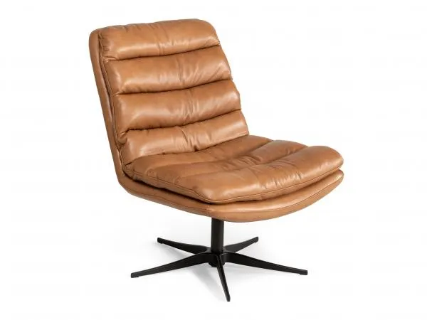Relaxfauteuil MIXSIT HIGH - Cognac leder