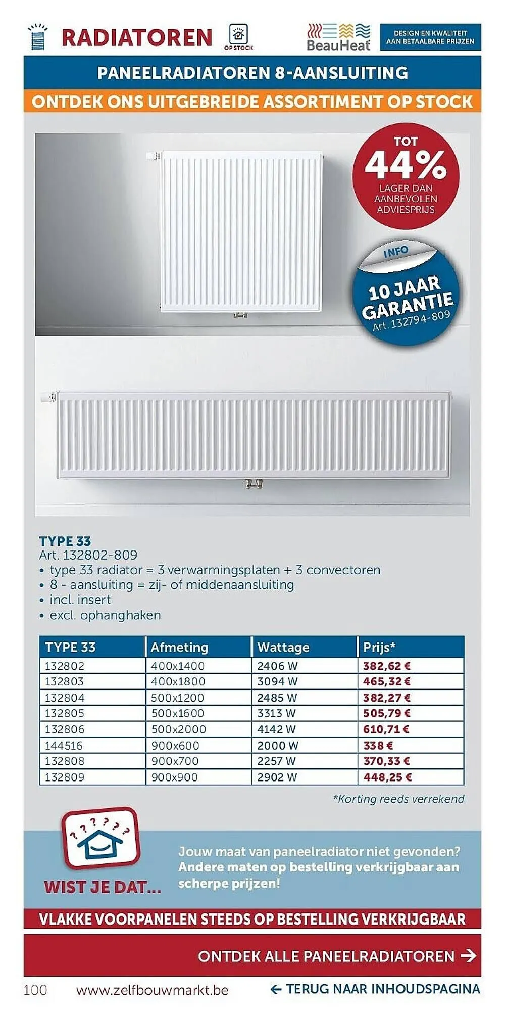 Zelfbouwmarkt folder van 24 februari tot 23 maart 2026 - folder pagina 100