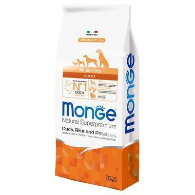 Monge Natural Superpremium All Breeds Adult canard, riz & pommes de terre
