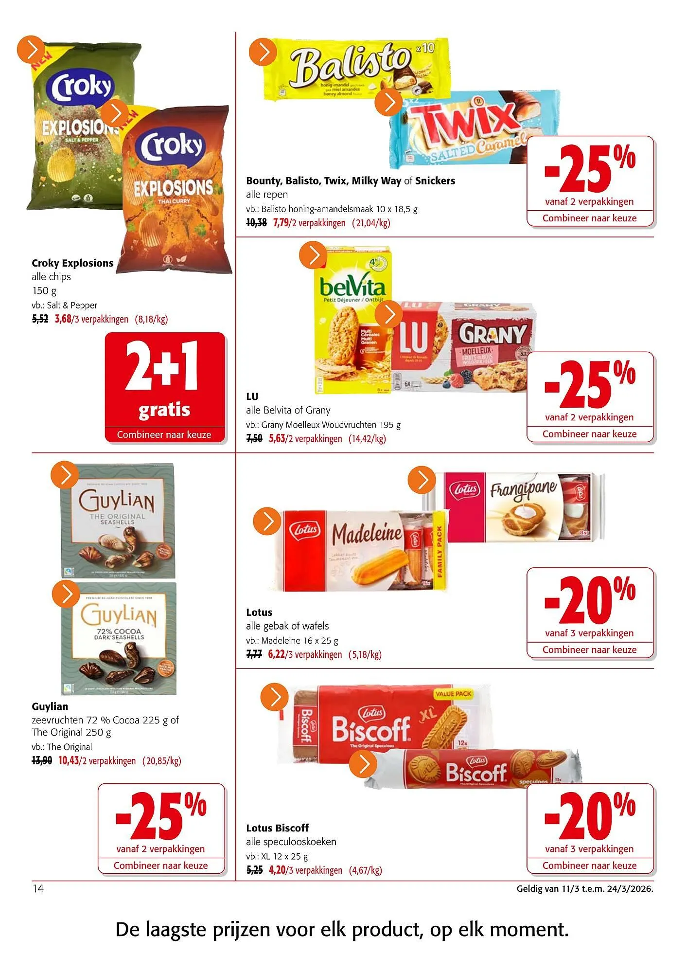 Colruyt folder van 11 maart tot 24 maart 2026 - folder pagina 14