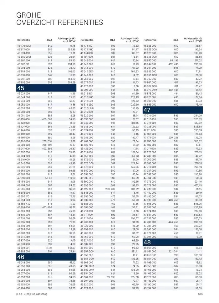 Catalogus 2025 van 17 januari tot 17 januari 2026 - folder pagina 645