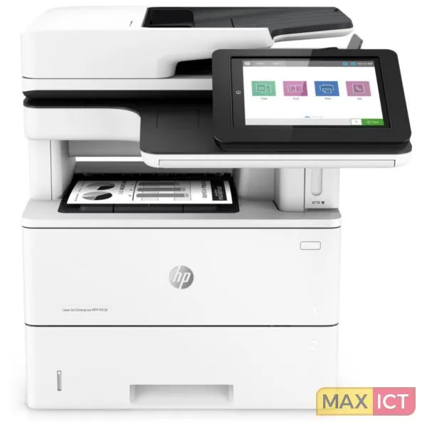 HP LaserJet Enterprise MFP M528f, Printen, kopiëren, scannen, faxen, Printen via usb-poort aan voorzijde; Scannen naar e-mail; Dubbelzijdig printen; Dubbelzijdig scannen