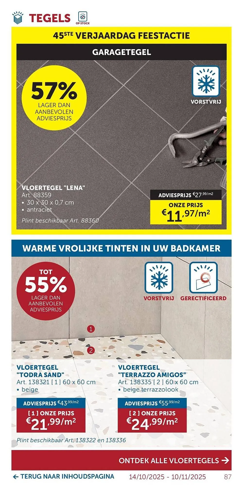 Zelfbouwmarkt folder van 14 oktober tot 10 november 2025 - folder pagina 87