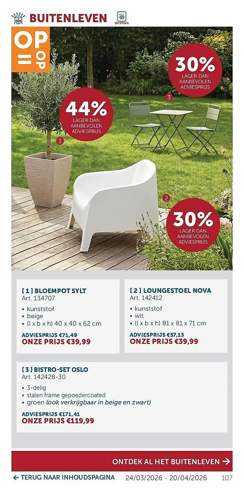 Zelfbouwmarkt folder van 24 maart tot 20 april 2026 - folder pagina 107