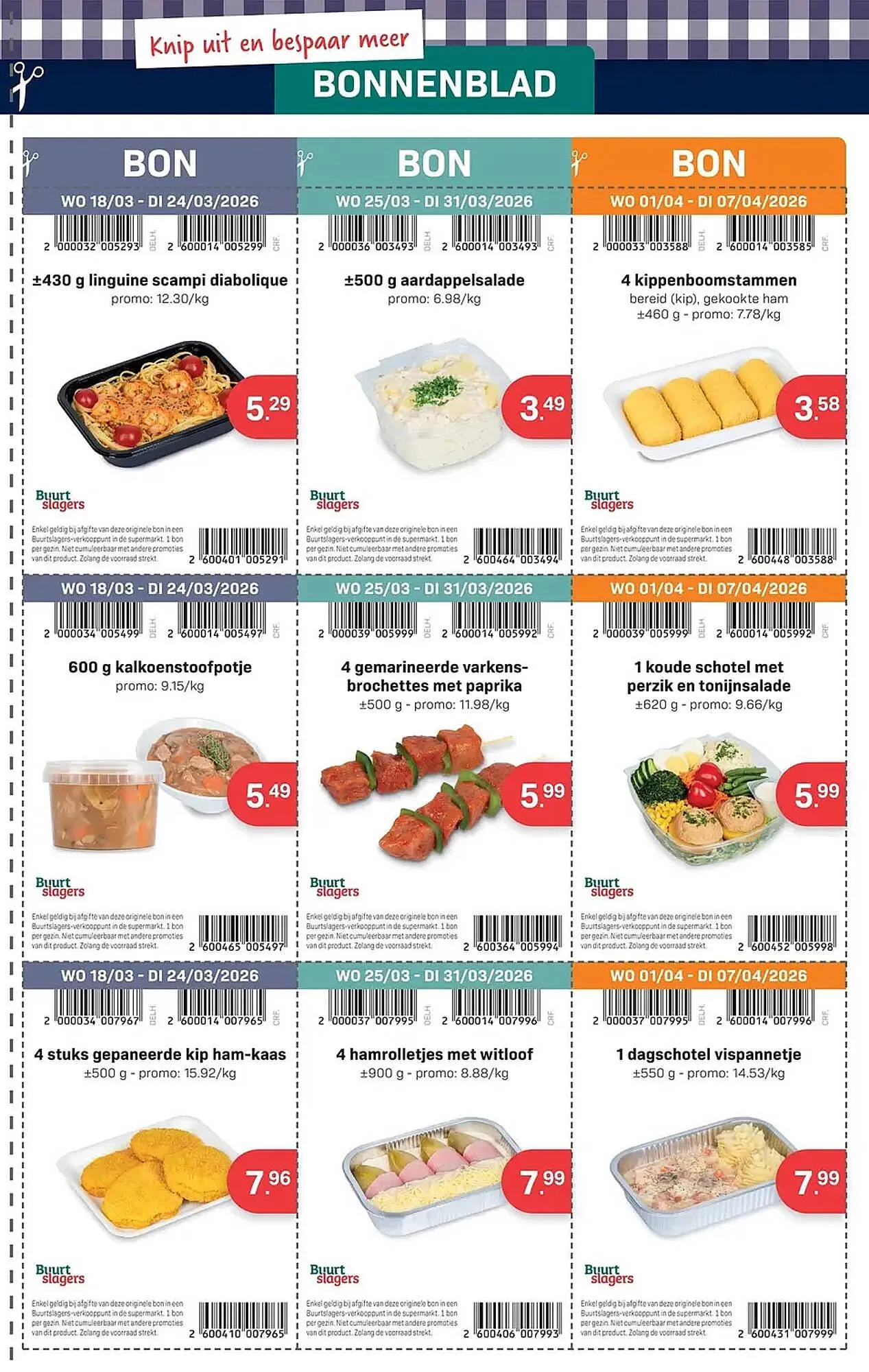 Buurtslagers folder van 25 februari tot 7 april 2026 - folder pagina 3