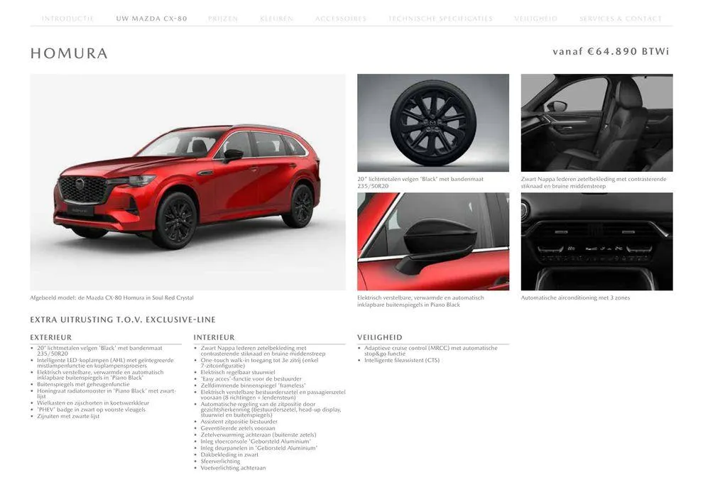 Mazda CX-80 van 16 mei tot 16 mei 2025 - folder pagina 4