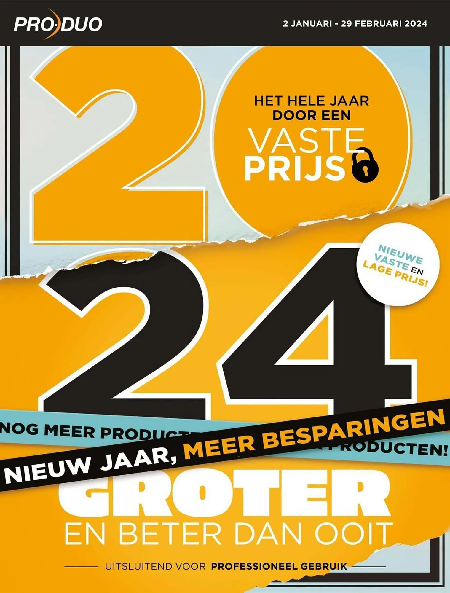 Pro-Duo folder van 2 januari tot 29 februari 2024 - folder pagina