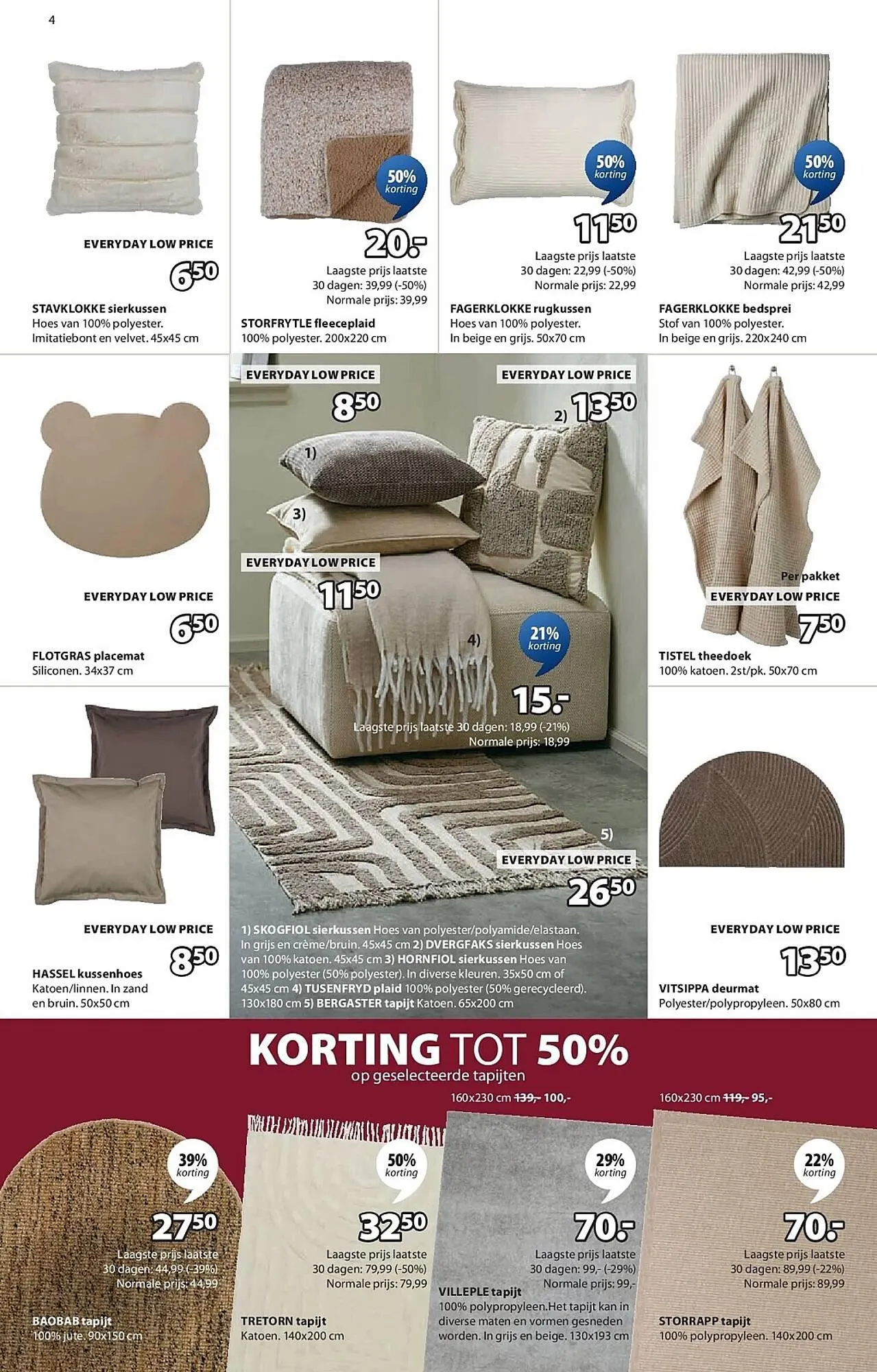 Jysk folder van 8 december tot 1 januari 2026 - folder pagina 5