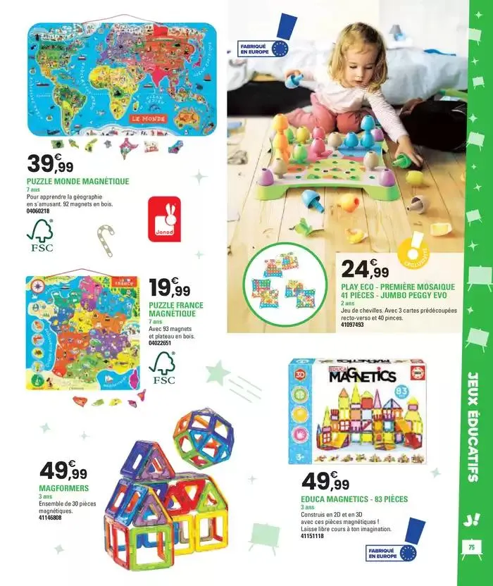 Jouez À L'infin van 29 oktober tot 5 december 2024 - folder pagina 75