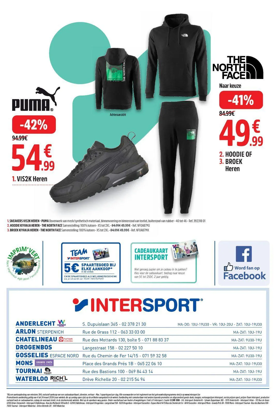 Intersport folder tot 24.03.2024 van 20 maart tot 24 maart 2024 - folder pagina 20