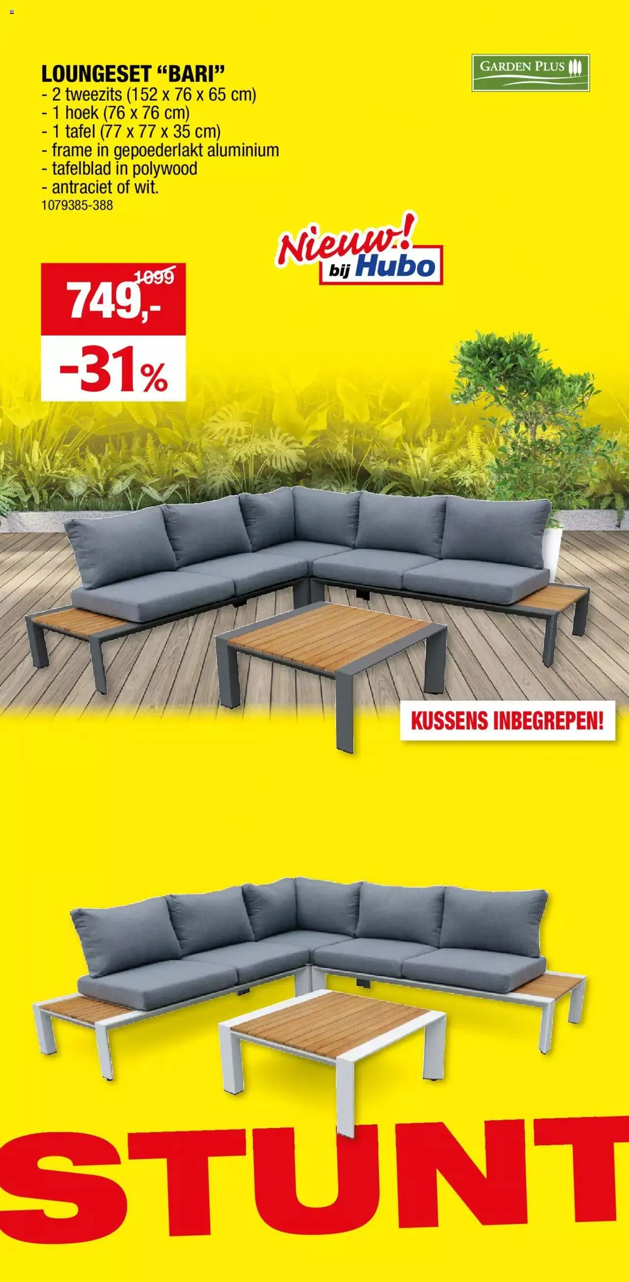 Hubo Tuinmeubelen van 30 juni tot 31 december 2024 - folder pagina 3