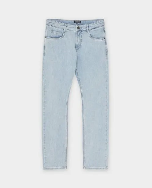 Blauwe jeans, slim fit