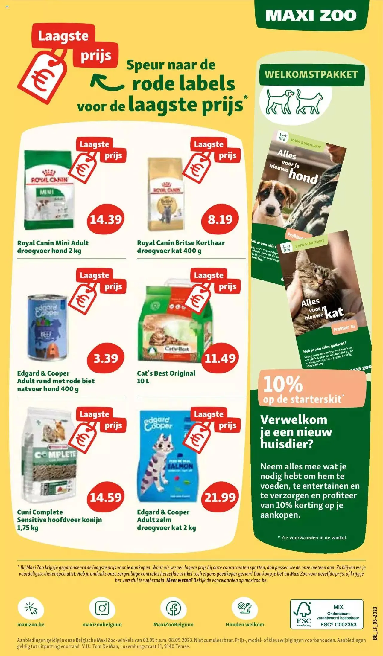 Maxi Zoo folder van 8 mei tot 31 december 2023 - folder pagina 8