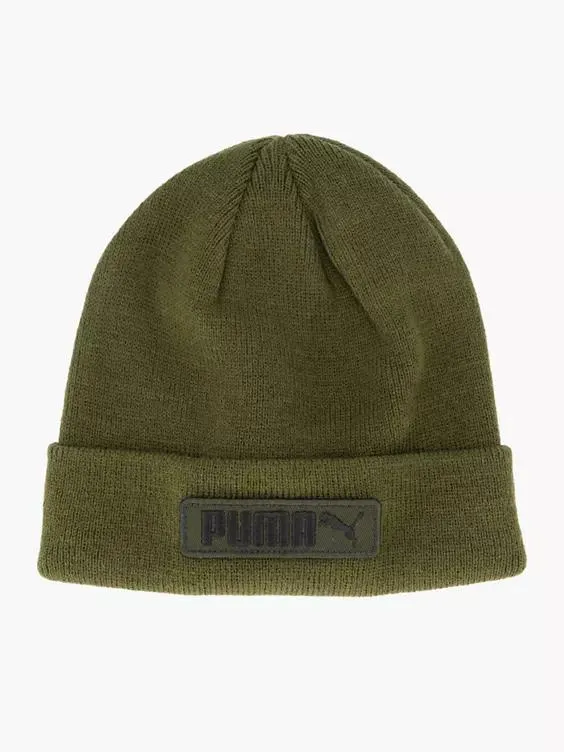 Groene Puma Classic Cuff Beanie