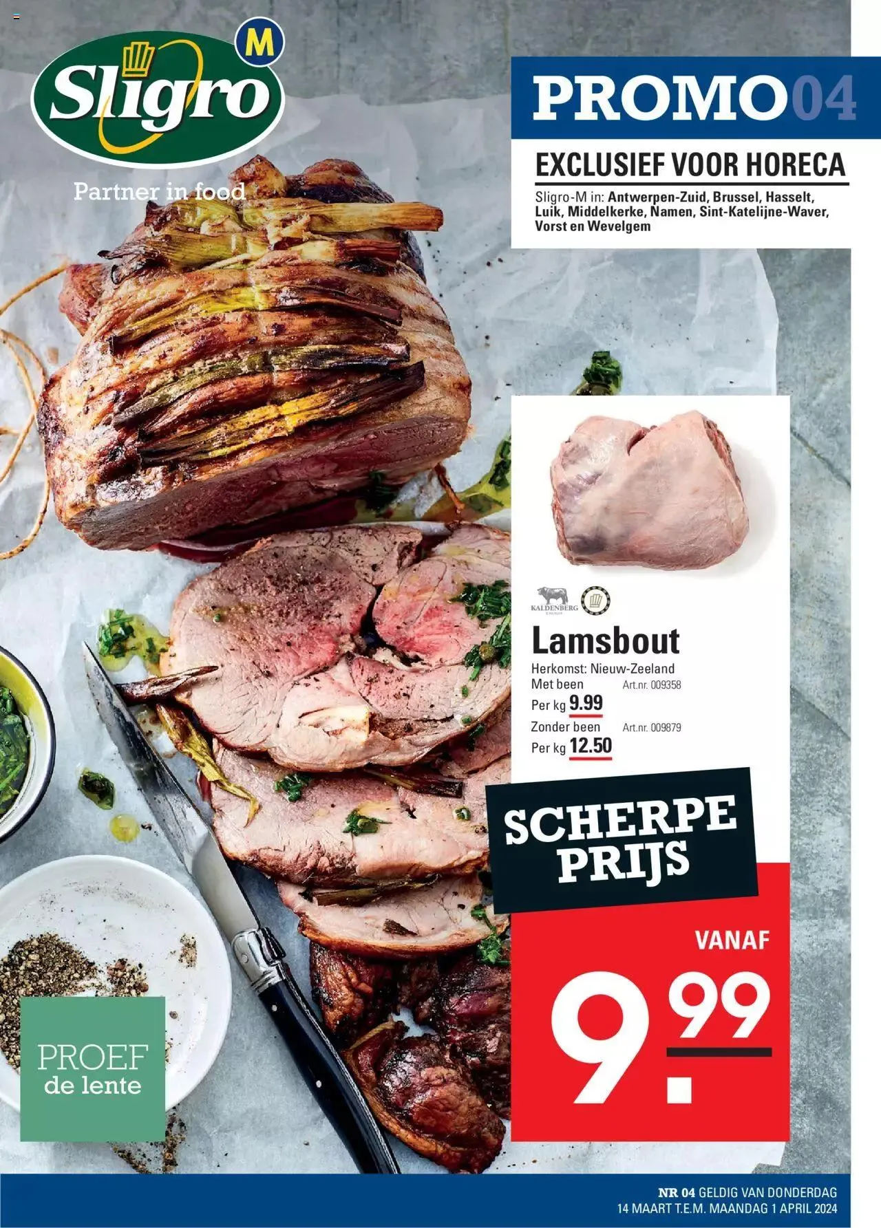 Sligro Promo van 1 april tot 5 april 2024 - folder pagina 