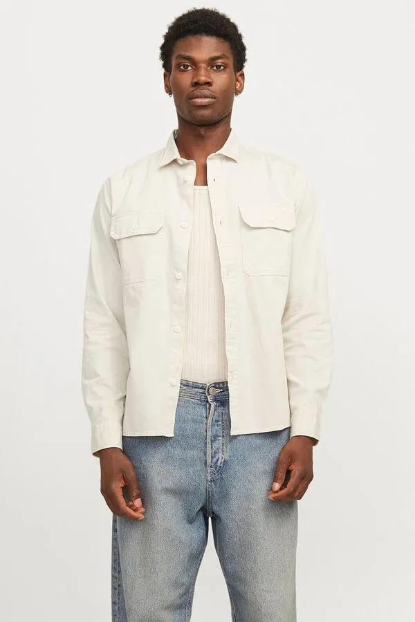 Camisa de sarga regular fit