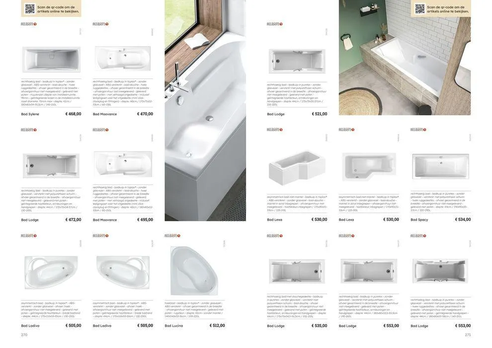 Badkamercatalogus van 10 juli tot 31 december 2024 - folder pagina 136