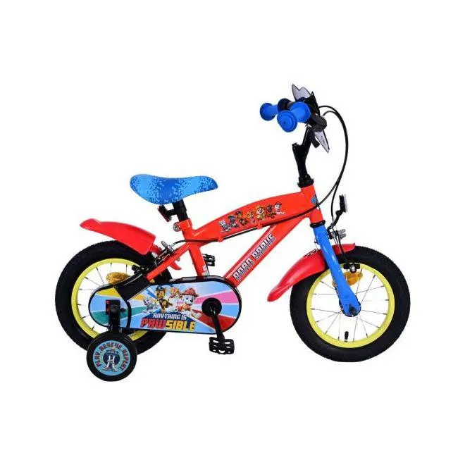 Paw Patrol Kinderfiets - Jongens - 12 inch - Twee handremmen