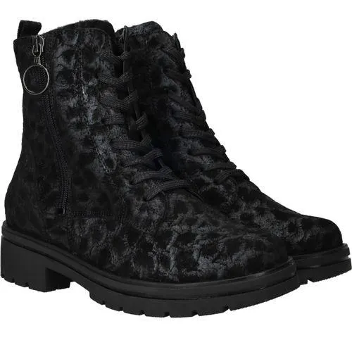 Waldlaufer Zoe Veterboots Zwart Dames