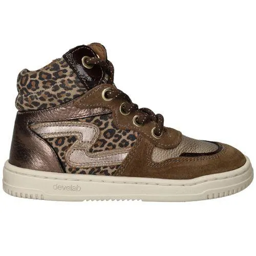 Develab Veterboots Taupe Meisjes