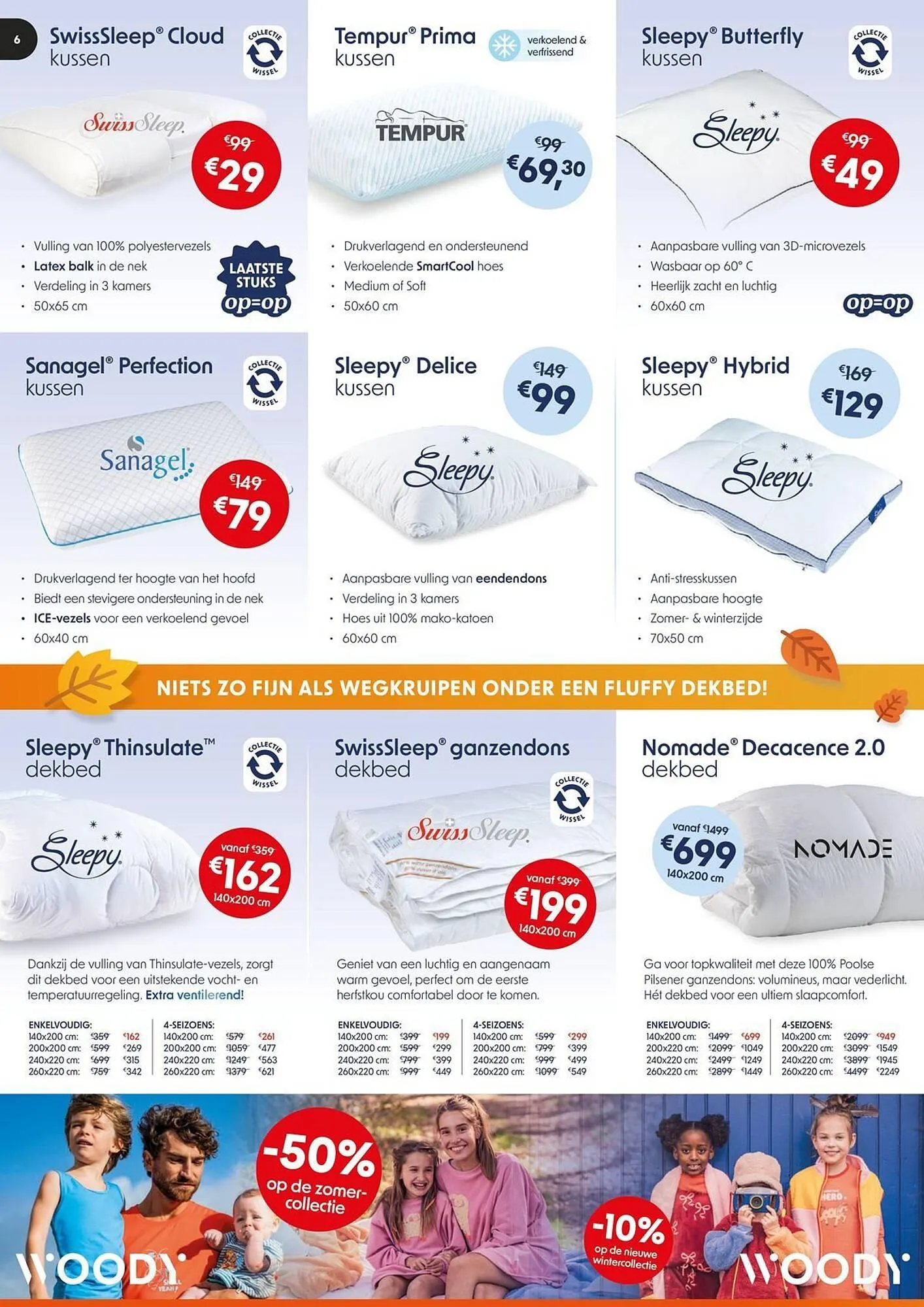 Sleepworld folder van 1 oktober tot 31 oktober 2025 - folder pagina 6