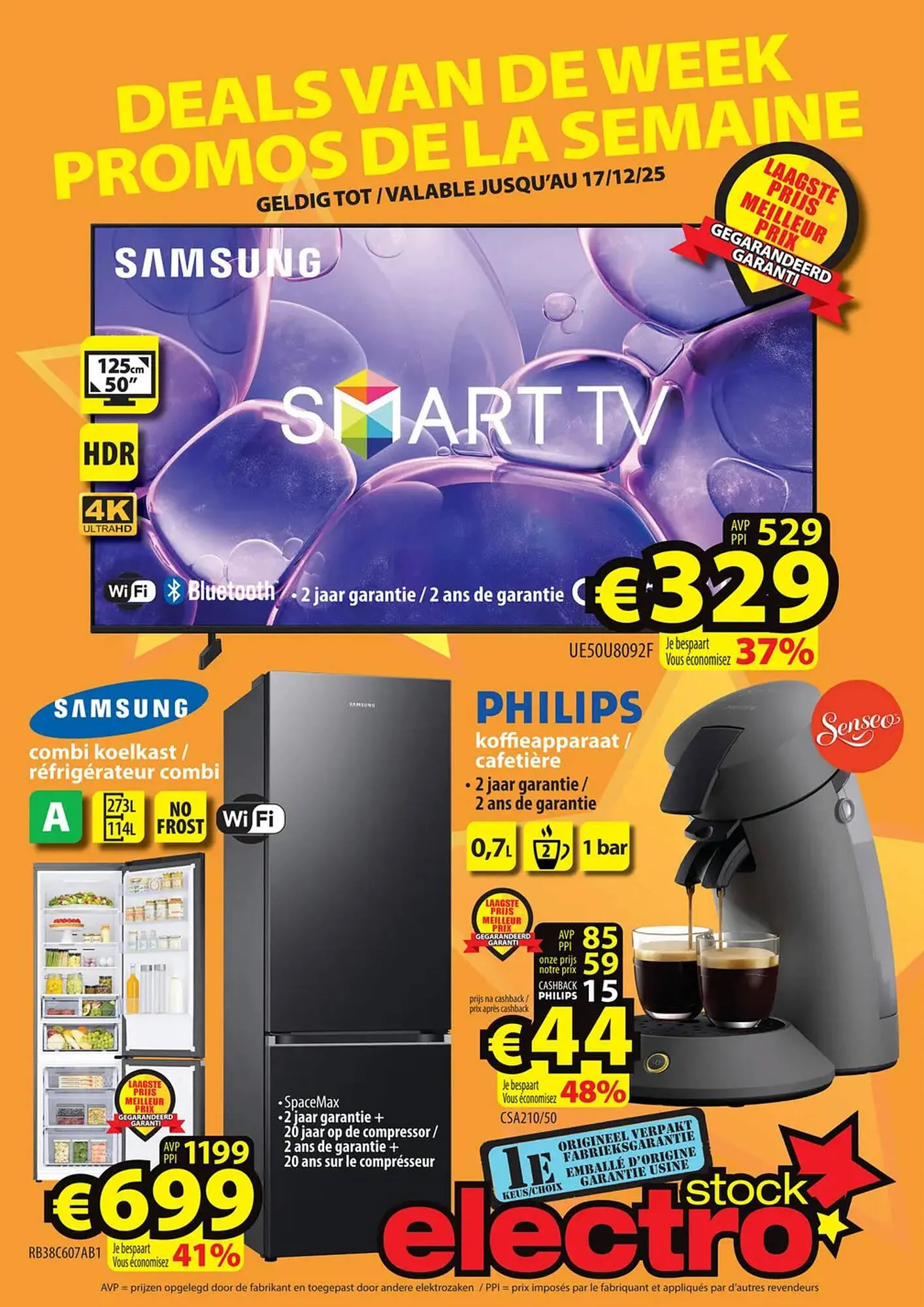 ElectroStock folder van 11 december tot 17 december 2025 - folder pagina 1