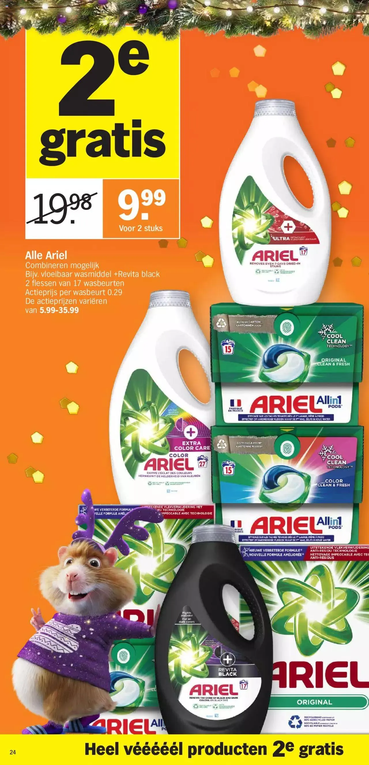 Albert Heijn folder week / de la semaine 50 van 17 december tot 31 december 2023 - folder pagina 24