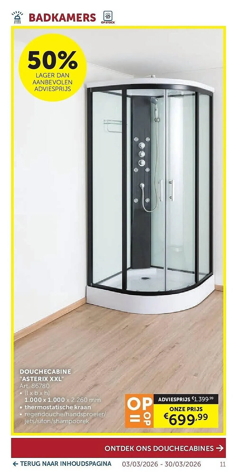 Zelfbouwmarkt folder van 3 maart tot 30 maart 2026 - folder pagina 11